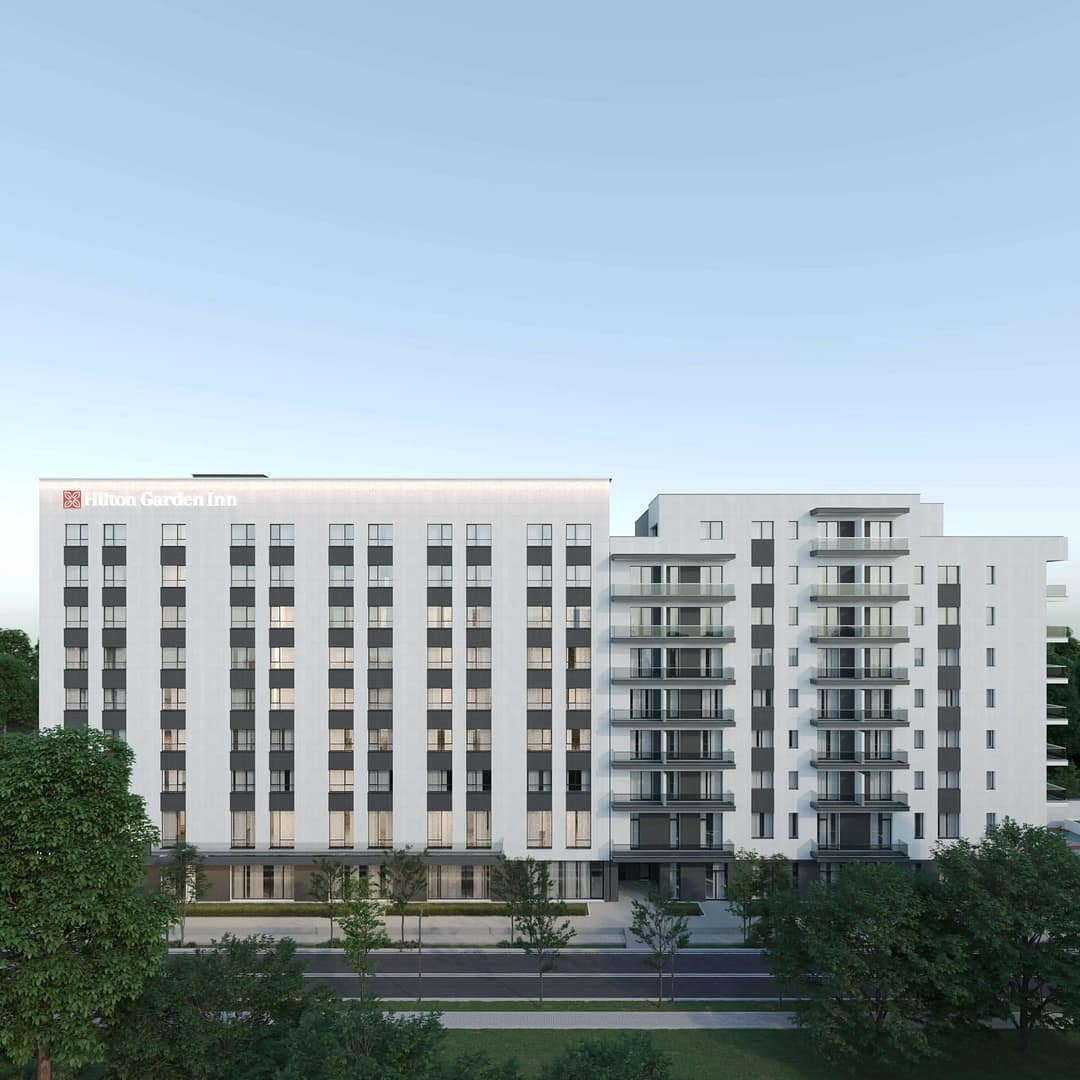 Envogue Residence Iuliu Maniu faza 3 de constructie va fi alcatuita si dintr-un hotel Hilton Garden Inn