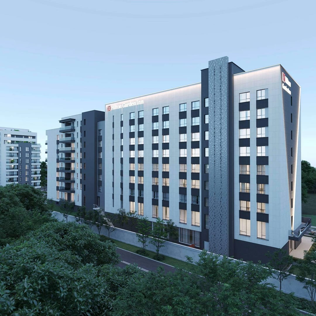 Faza finala Envogue Residence cuprinde si Hotel Hilton Garden Inn