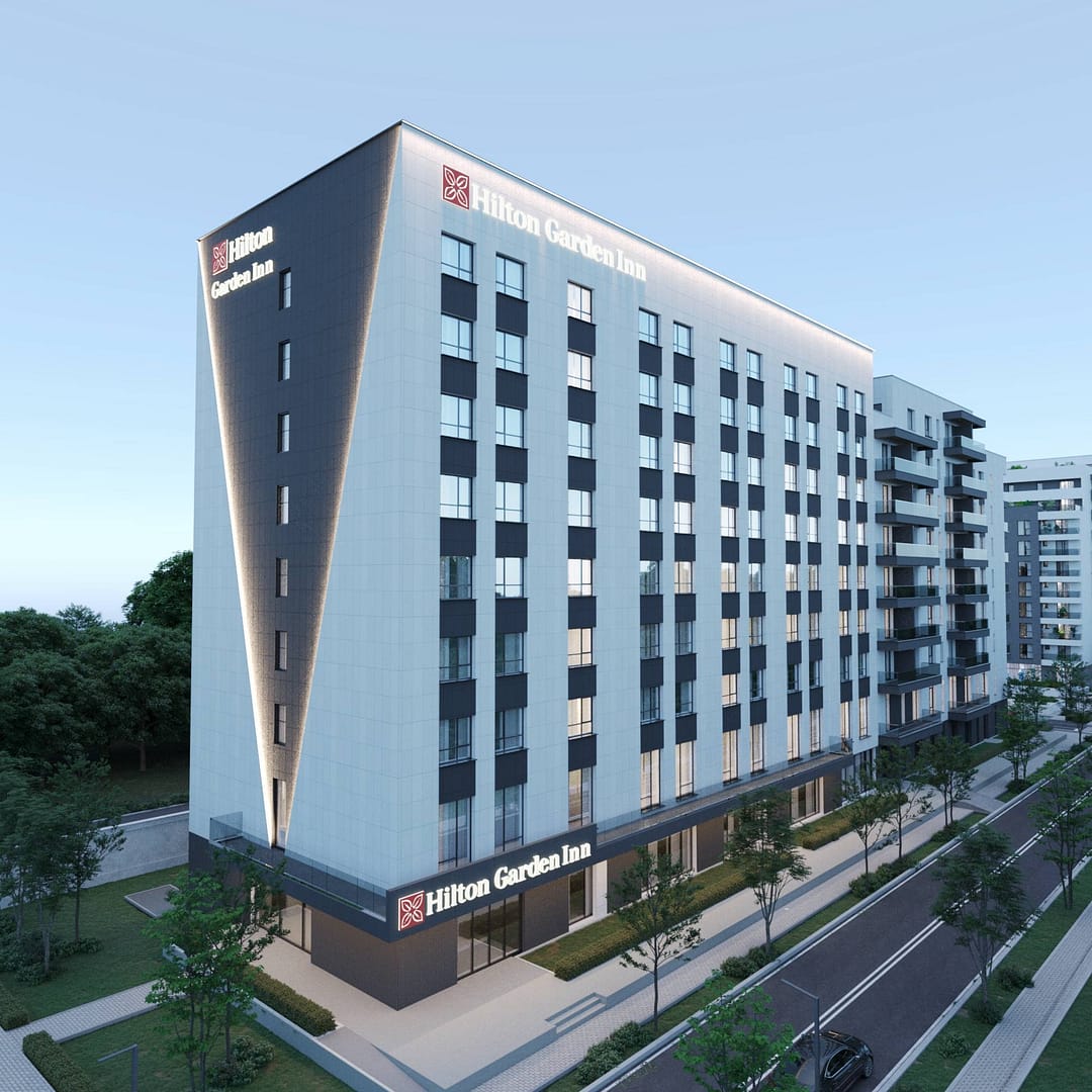 Hotel Hilton Garden Inn pe Bd. Iuliu Maniu